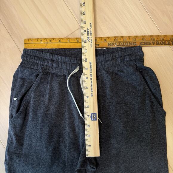 Vuori Ponto Performance Pants Small Black Comfy Sweatpants Loungewear Yoga - Picture 7 of 11